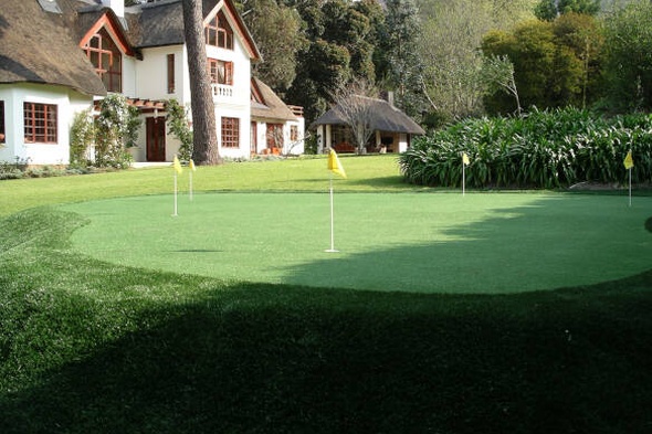 Jacksonville backyard putting green